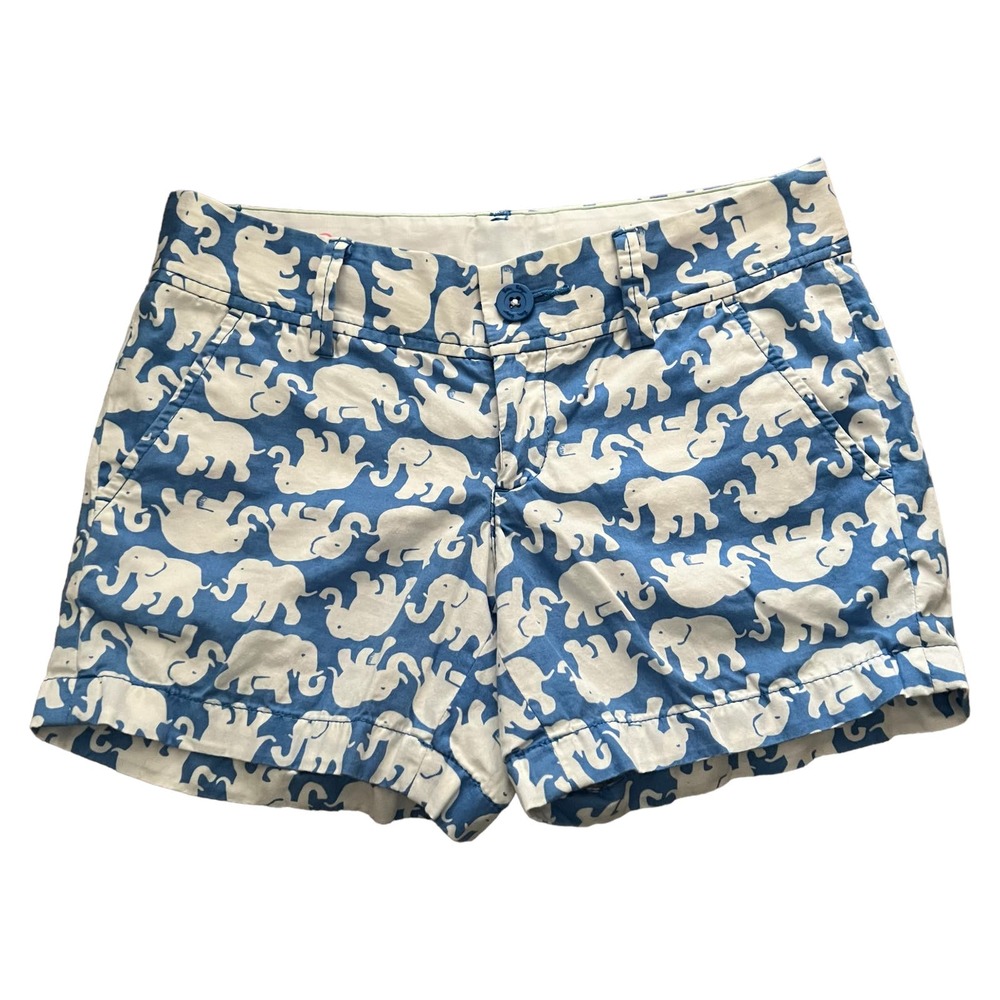 Lilly Pulitzer Tusk In Sun Callahan Short 00 Women’s Bay Blue 32376 - Picture 2 of 6